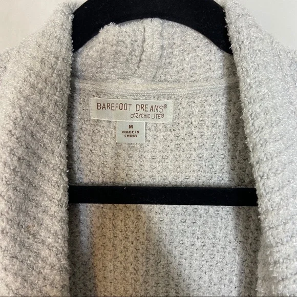 Barefoot Dreams Cozychic Lite Coastal Cardi Ocean - Picture 4 of 5